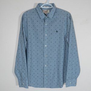 Penguin Long Sleeve Casual Button Down Shirt Classic Fit